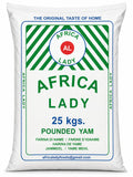 Africa Lady Pounded Yam Flour (Iyan) - Bulk 25kg Bag